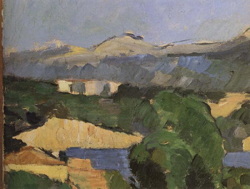 Paul Cezanne Mountain oil painting image